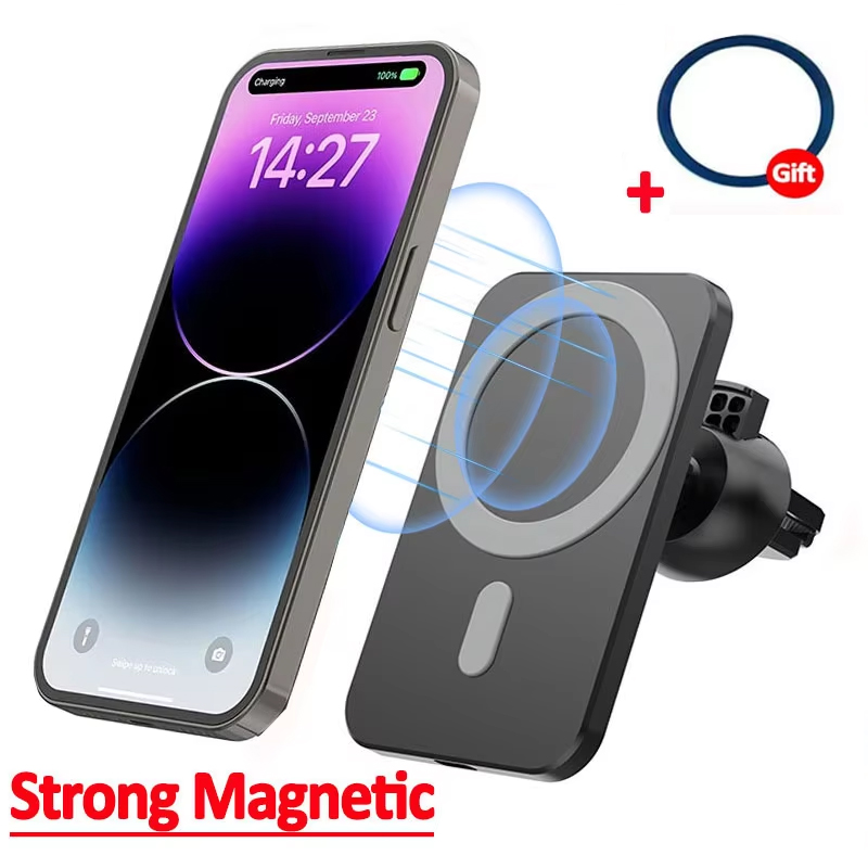 Magnetic Phone Holder For Car Vent - Магнитное беспроводное автомобильное зарядное устройство для
