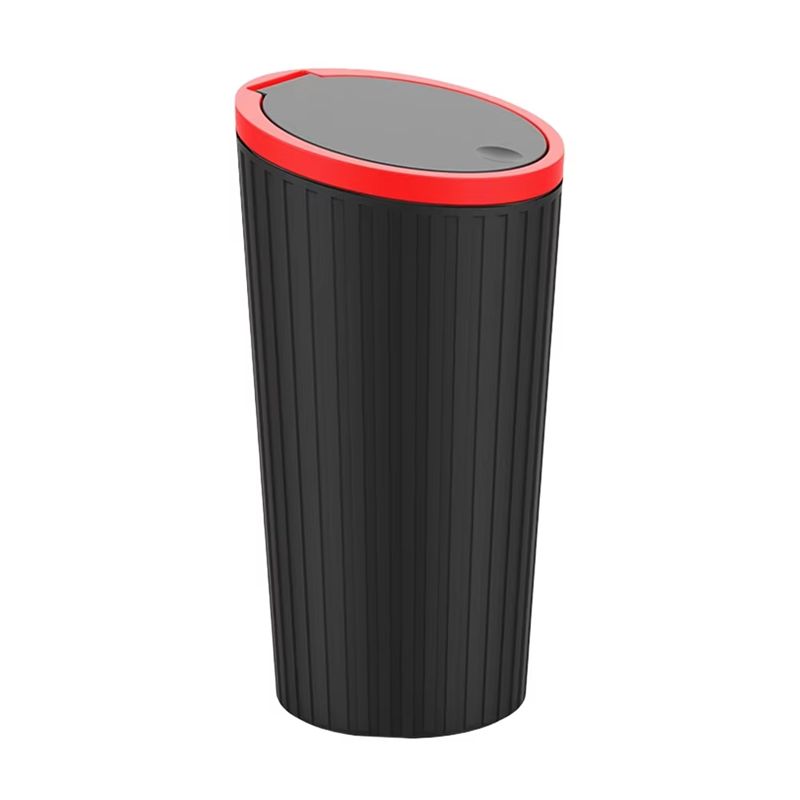 Waterproof Car Trash Can With Lid - Автомобильный мусорный бак A60E-Press с крышкой,