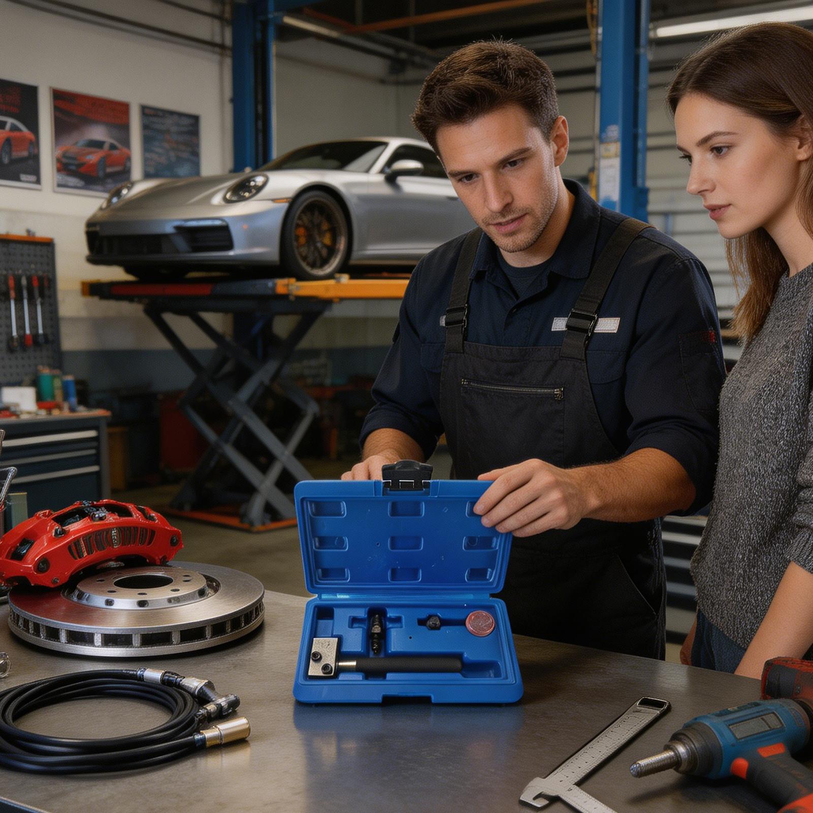 Auto Repair Tools - Набор для ремонта тормозных магистралей: ручной