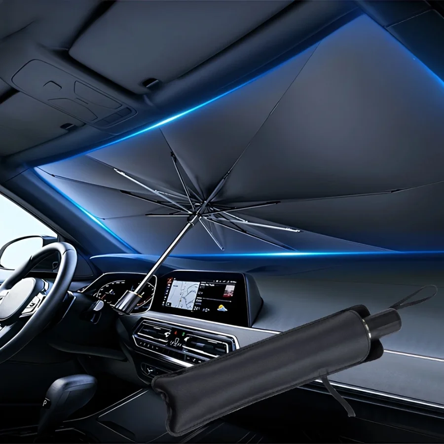 Car Sunshade Windshield Umbrella Foldable - Многофункциональный удобный складной солнцезащитный экран для