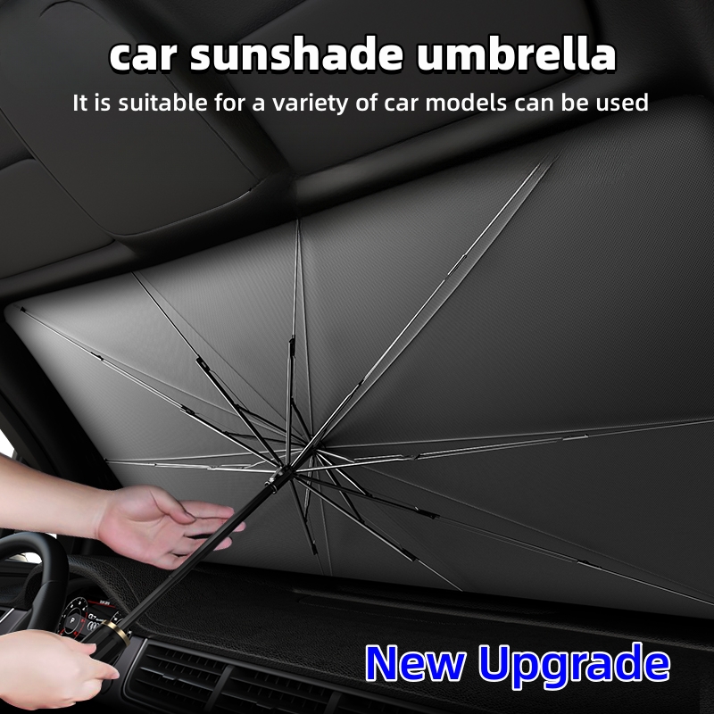 Car Sunshade Windshield Umbrella Foldable - Автомобильный солнцезащитный козырек, зонтик на лобовое