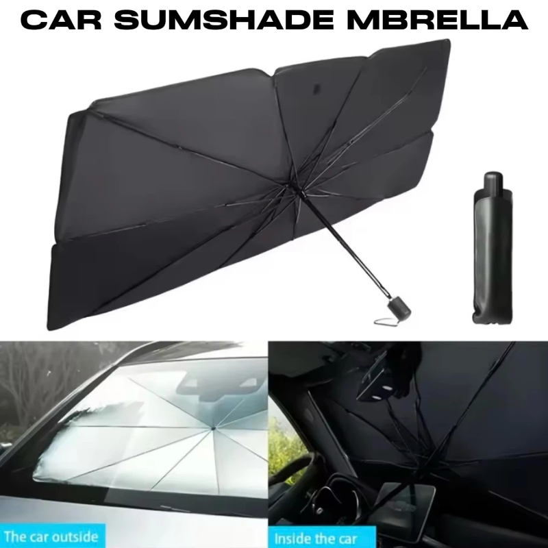 Car Sunshade Windshield Umbrella Foldable - Складной зонт-солнцезащита для лобового стекла автомобиля,
