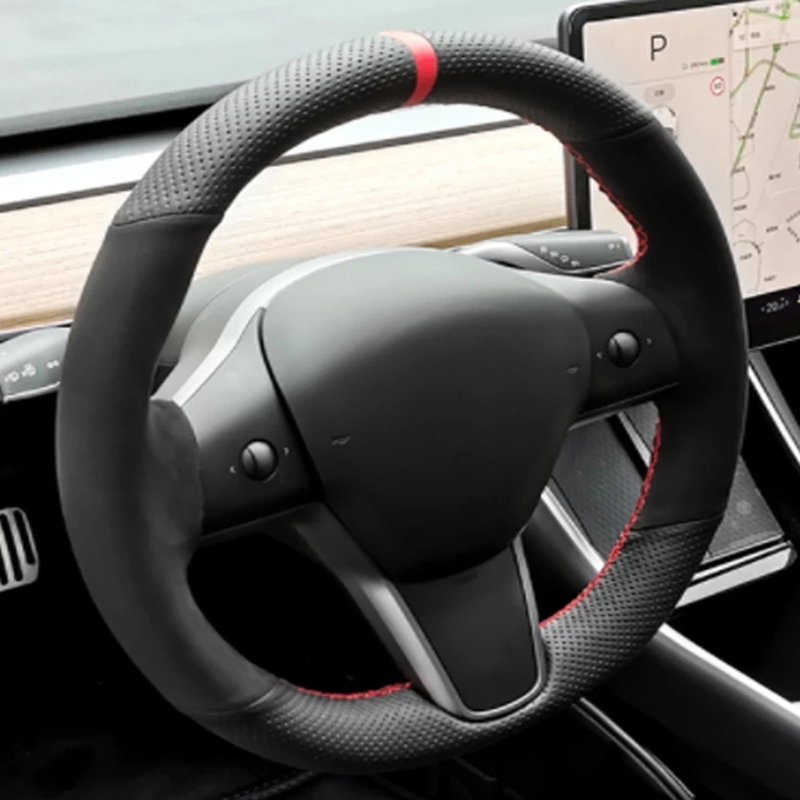 Сшитая вручную противоскользящ – обзор и цена Car Steering Wheel Cover Anti Slip Breathable