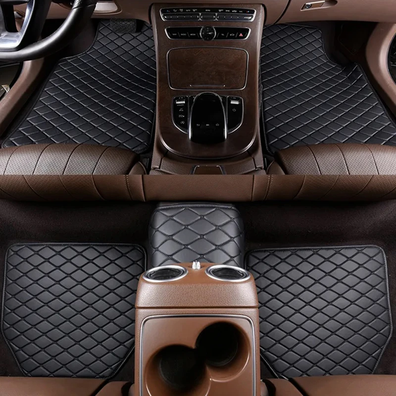 Автомобильные коврики, 5 шт.,  – обзор и цена Car Floor Mats Universal Waterproof Leather
