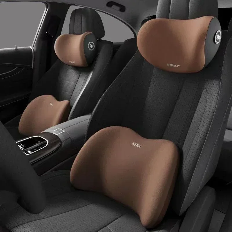 Универсальная подушка для подг – обзор и цена Memory Foam Car Neck Pillow Lumbar Support