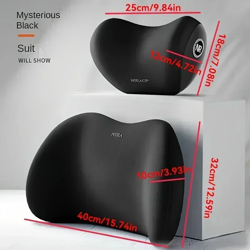 Универсальная подушка для подг – обзор и цена Memory Foam Car Neck Pillow Lumbar Support