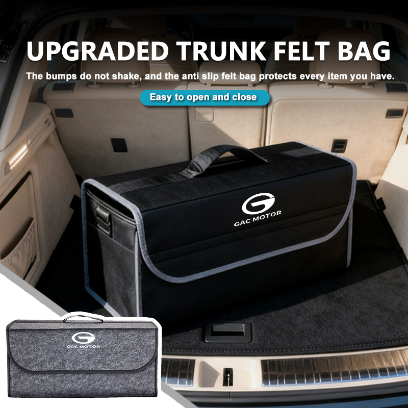 Складной войлочный органайзер  – обзор и цена Car Trunk Organizer Foldable Storage Box
