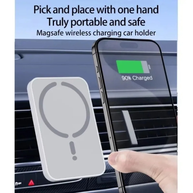 Магнитный беспроводной автомоб – обзор и цена Magnetic Phone Holder For Car Vent