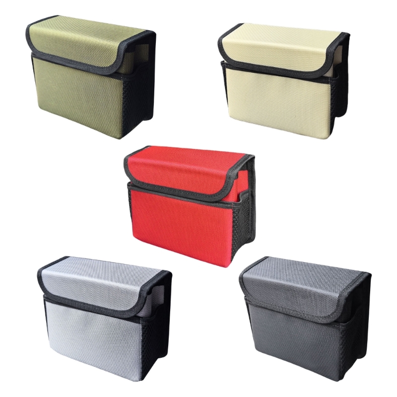 Автомобильный органайзер на за – обзор и цена Waterproof Car Trash Can With Lid