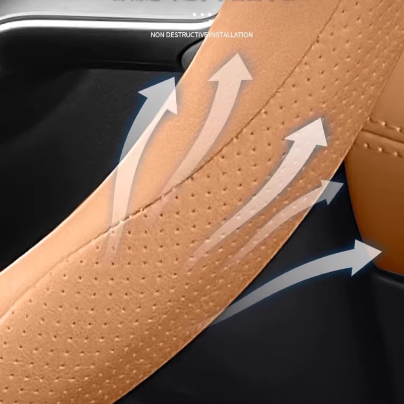 Для BYD Song L DM-i чехол на р – обзор и цена Car Steering Wheel Cover Anti Slip Breathable