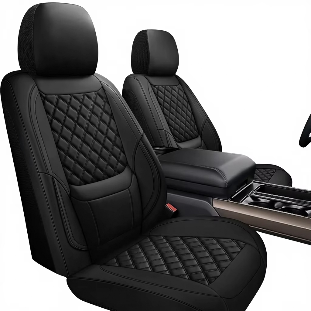 Оптовые универсальные чехлы дл – обзор и цена Leather Car Seat Covers Full Set Universal