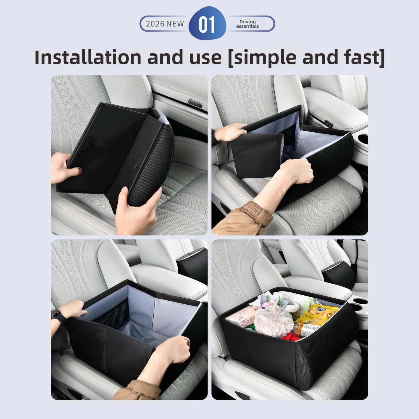 Многофункциональный органайзер – обзор и цена Car Trunk Organizer Foldable Storage Box