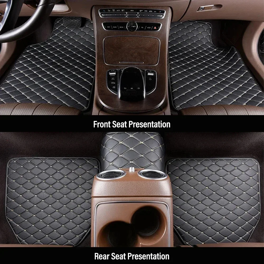 Автомобильные коврики 4 шт., у – обзор и цена Car Floor Mats Universal Waterproof Leather