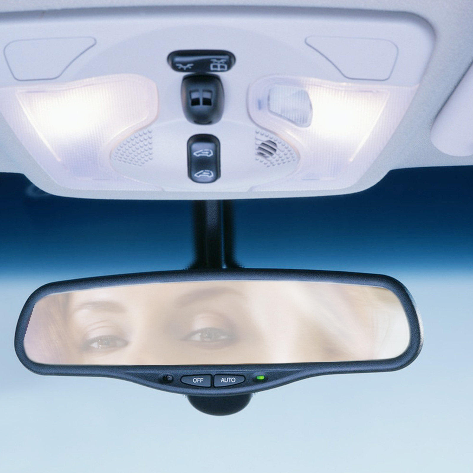 1 комплект противотуманной пле – обзор и цена Anti Glare Car Rearview Mirror Film
