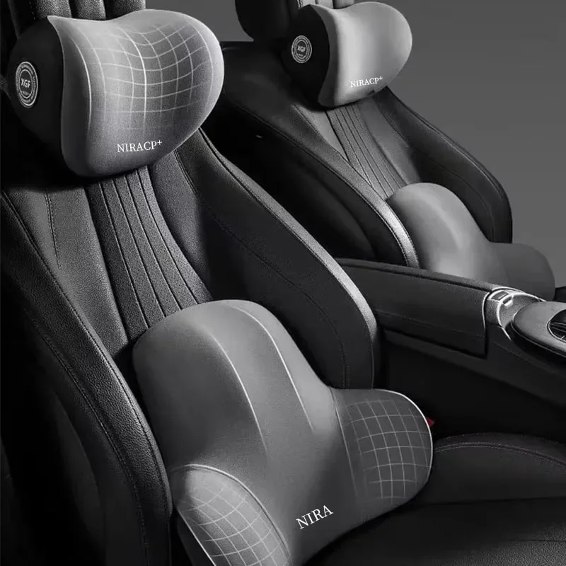 Новая автомобильная подушка дл – обзор и цена Memory Foam Car Neck Pillow Lumbar Support