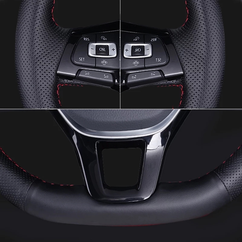 Индивидуальные крышки рулевого – обзор и цена Car Steering Wheel Cover Anti Slip Breathable