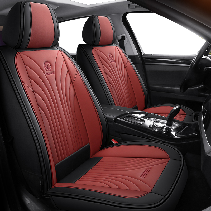 Чехол для автомобильного сиден – обзор и цена Leather Car Seat Covers Full Set Universal
