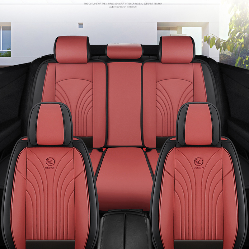 Чехол для автомобильного сиден – обзор и цена Leather Car Seat Covers Full Set Universal