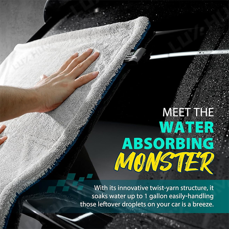 Полотенце для сушки автомобиля – обзор и цена Microfiber Car Drying Towel Super Absorbent