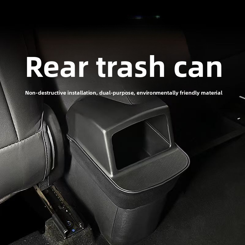 Силиконовый органайзер-контейн – обзор и цена Waterproof Car Trash Can With Lid