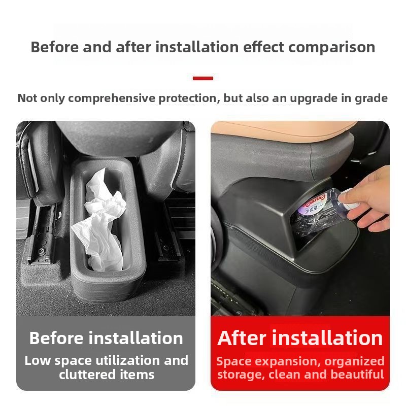 Силиконовый органайзер-контейн – обзор и цена Waterproof Car Trash Can With Lid