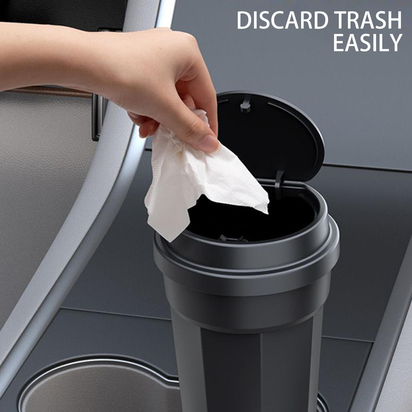 Автомобильный мусорный бак, де – обзор и цена Waterproof Car Trash Can With Lid