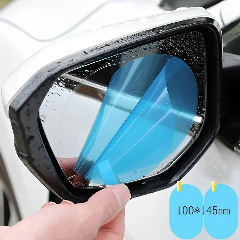 Нанопленка для защиты автомоби – обзор и цена Anti Glare Car Rearview Mirror Film