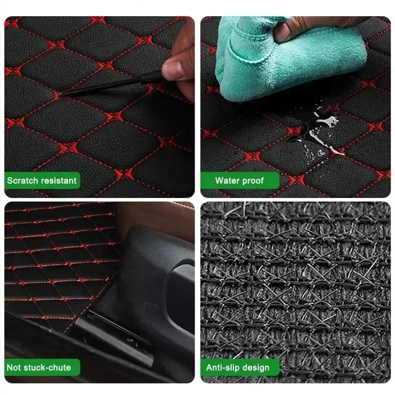 Автомобильные коврики 4 шт., у – обзор и цена Car Floor Mats Universal Waterproof Leather