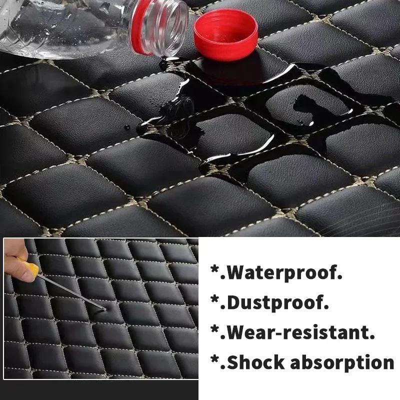 Кожаные автомобильные коврики  – обзор и цена Car Floor Mats Universal Waterproof Leather