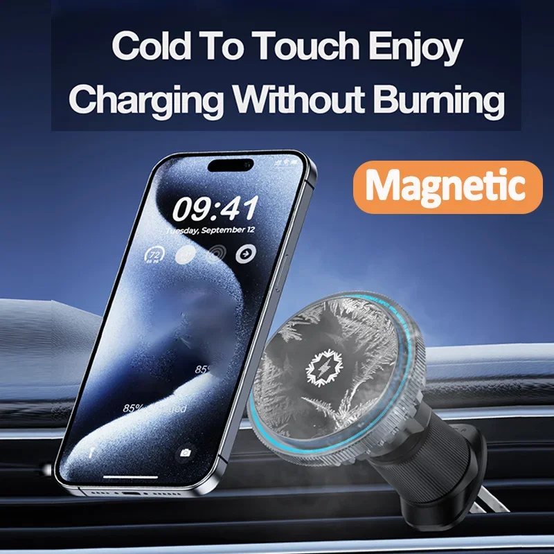 Магнитное беспроводное зарядно – обзор и цена Wireless Car Charger Mount Fast Charging