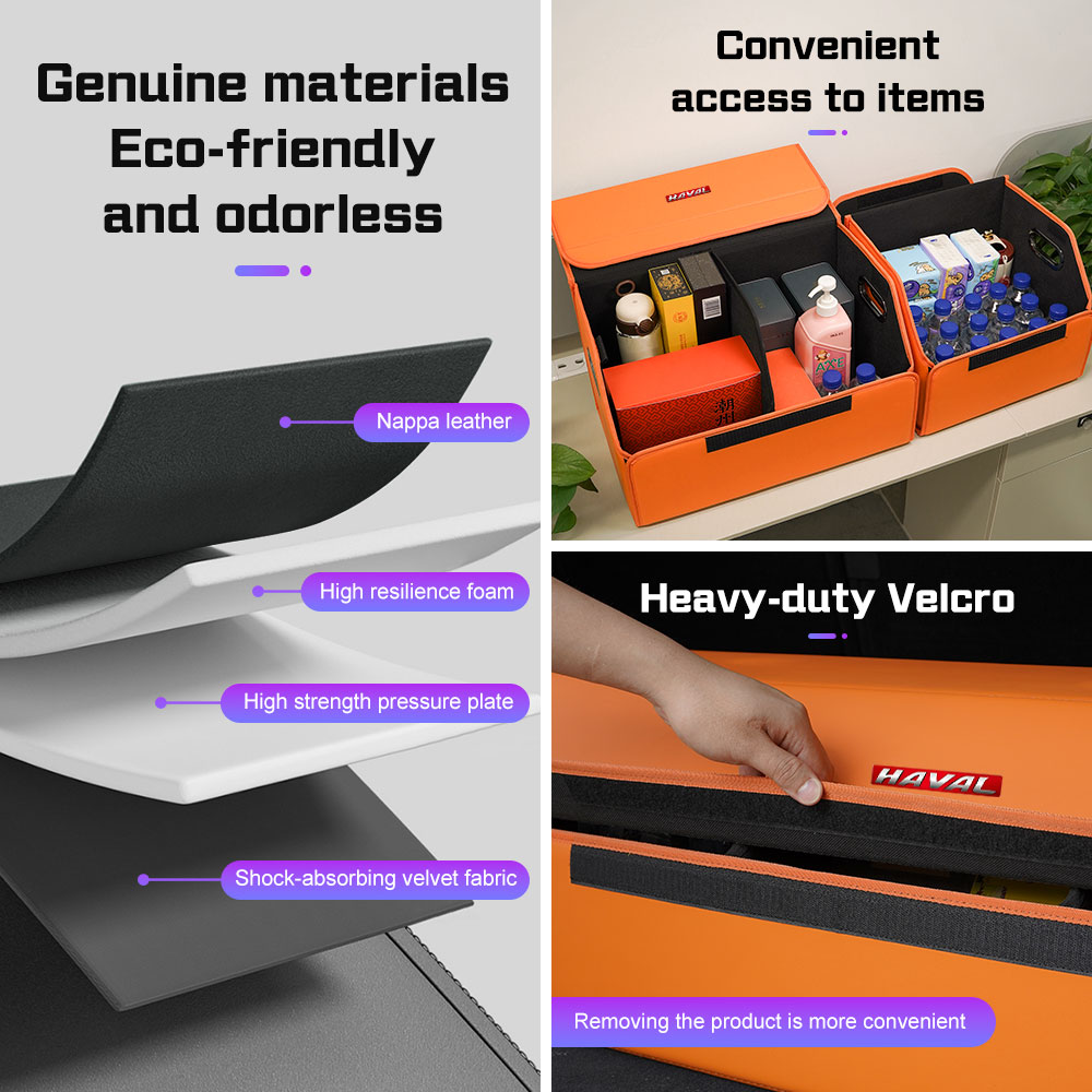 Для BYD Denza B5 B8 EV D9 DM-i – обзор и цена Car Trunk Organizer Foldable Storage Box