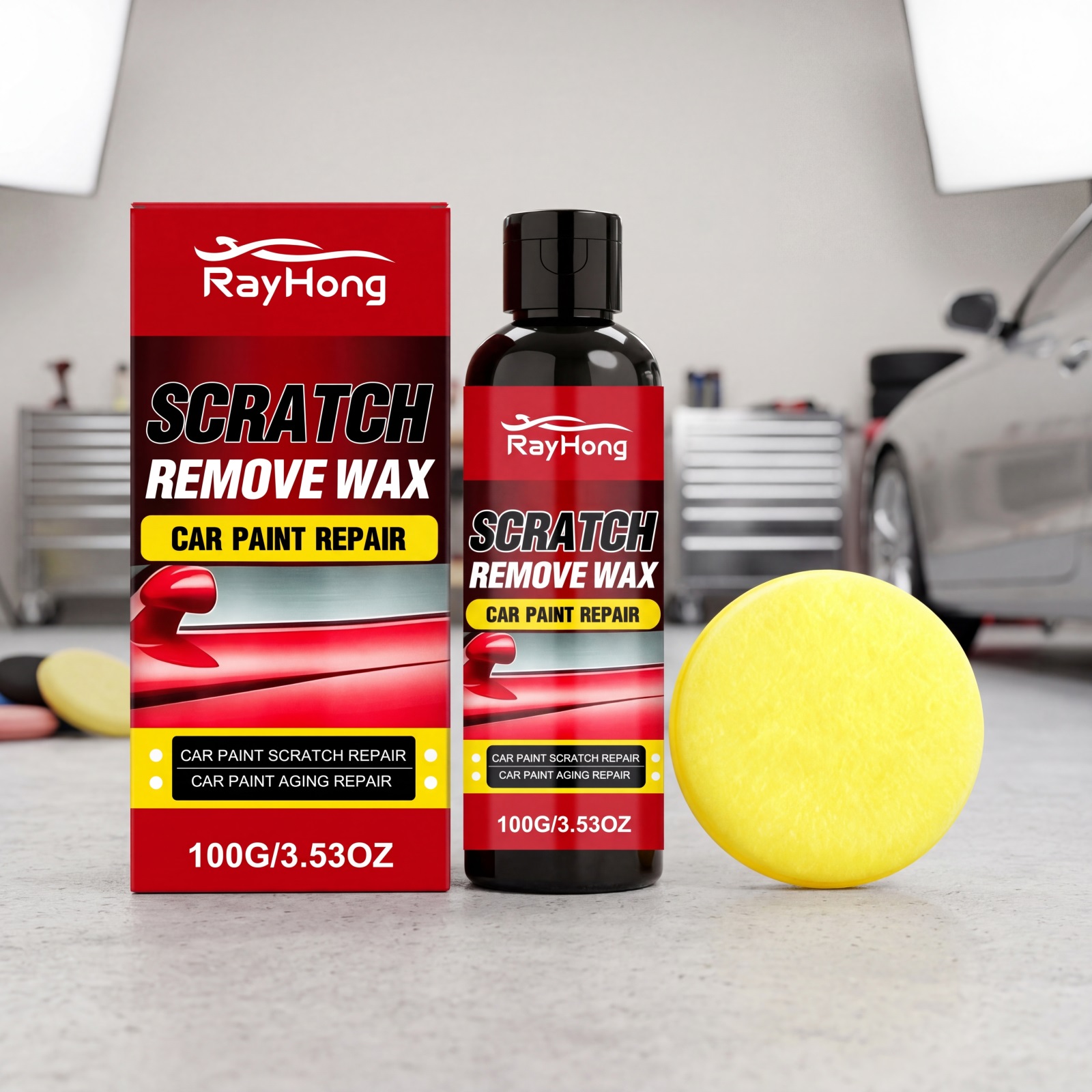 Паста для ремонта царапин на а – обзор и цена Car Scratch Repair Polishing Wax Paste