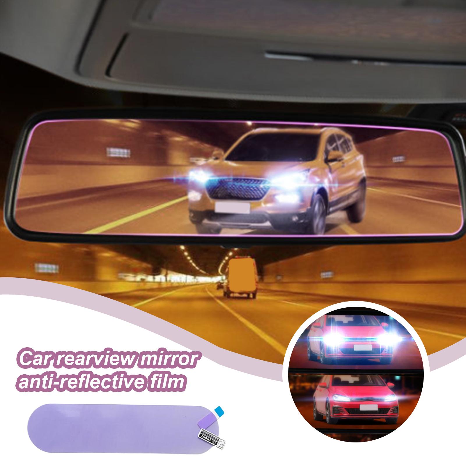 Антибликовая пленка для зеркал – обзор и цена Anti Glare Car Rearview Mirror Film