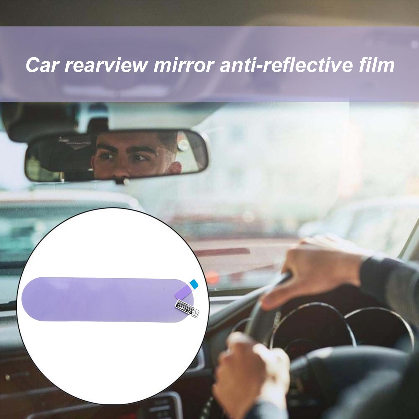 Антибликовая пленка для зеркал – обзор и цена Anti Glare Car Rearview Mirror Film