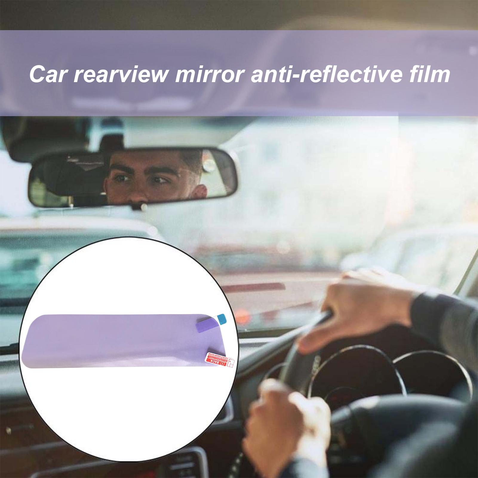 Антибликовая пленка для зеркал – обзор и цена Anti Glare Car Rearview Mirror Film