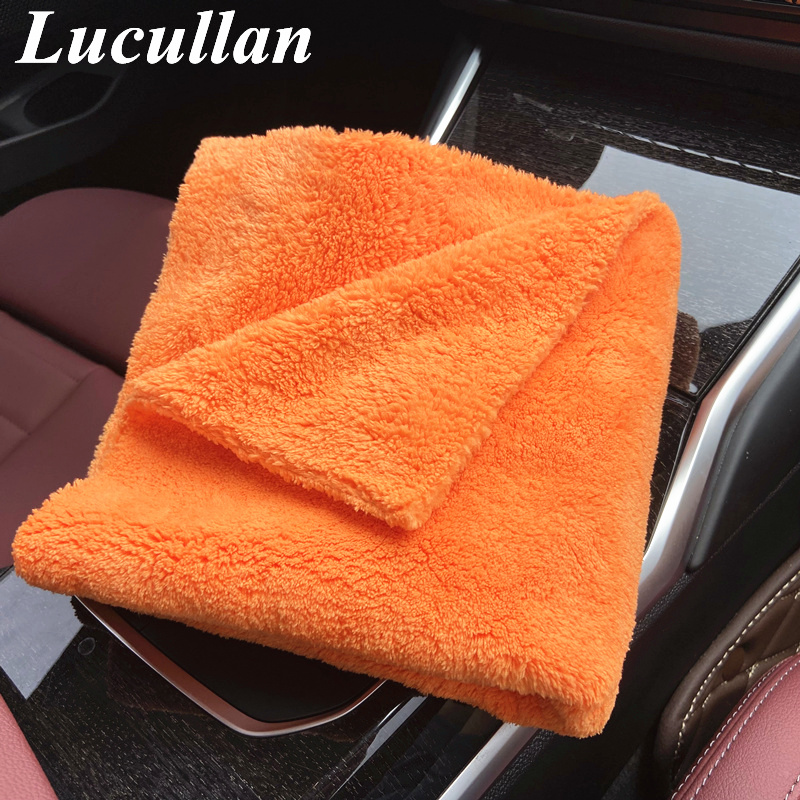 Lucullan 40x40 см оранжевые су – обзор и цена Microfiber Car Drying Towel Super Absorbent