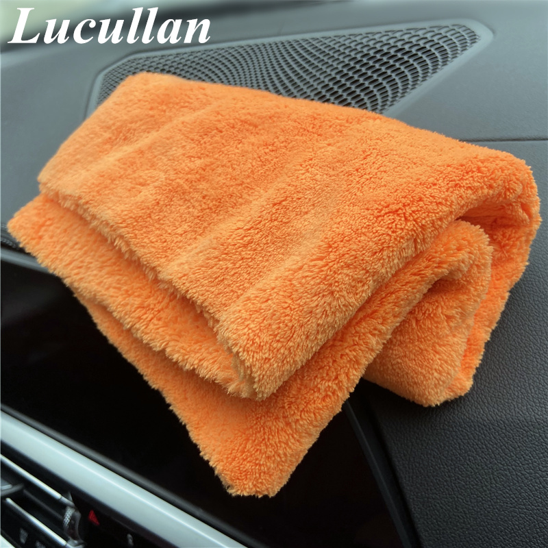 Lucullan 40x40 см оранжевые су – обзор и цена Microfiber Car Drying Towel Super Absorbent
